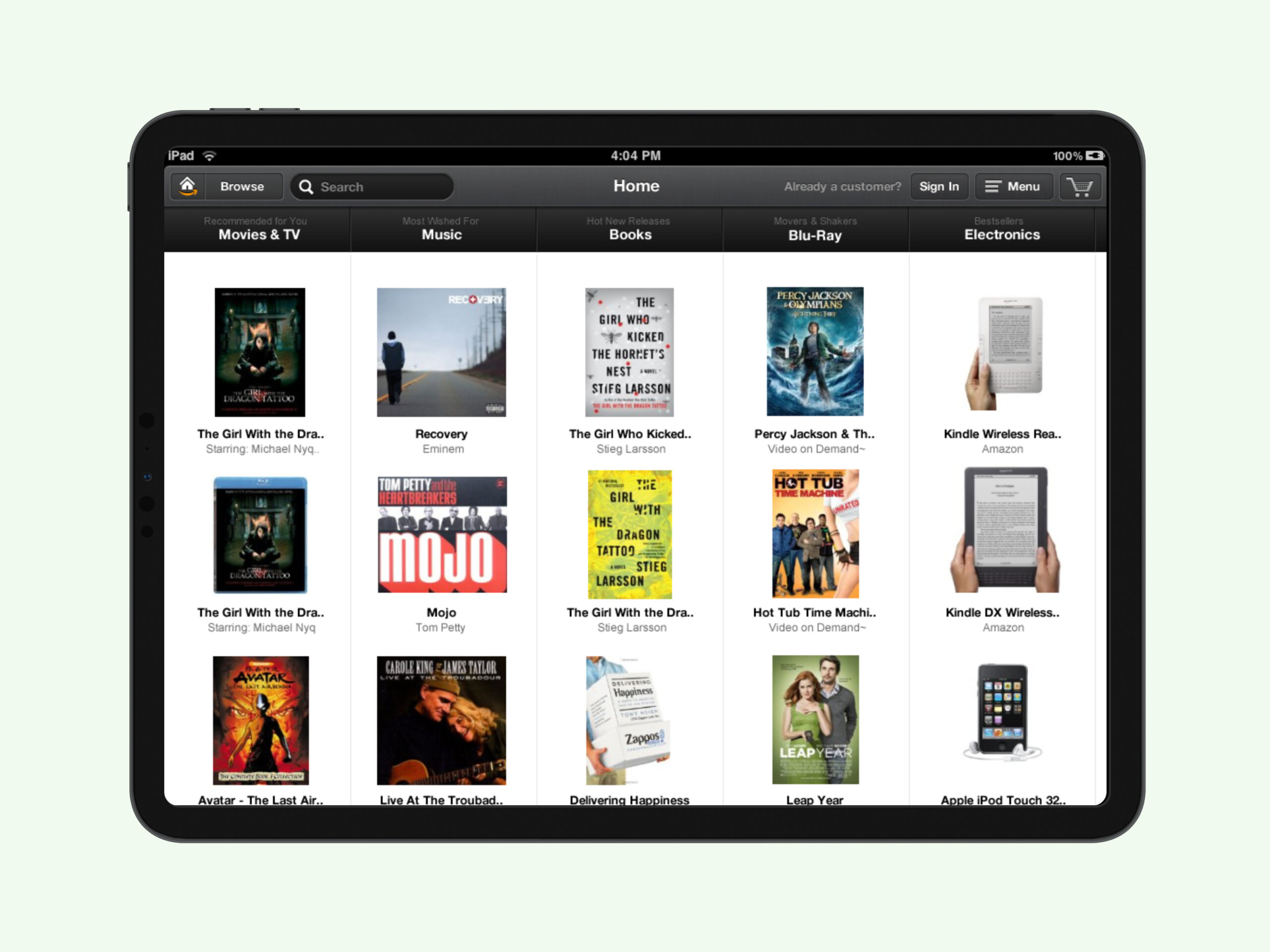 Amazon Windowshop